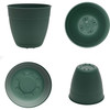 Bloem Dayton Recycled Ocean Plastic Planter With Attached Saucer