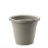 Crescent Garden In/Outdoor Emma Round Plastic Flower Pot Planter