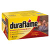 Duraflame 6 lb Fireplace Firelogs — Long-Lasting, Fast-Lighting, Cleaner Burn (Pack of 6)