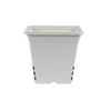 SUNPACK Durable Tall Plastic Nursery Pot, White, 9" (Pack of 1)