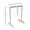 SUNPACK Metal Grow Light Stand, Black, 26in