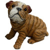 Michael Carr Designs Puppy Love Collection, Outdoor Resin Statue Figurine — Bulldog Puppy, 6.5” H