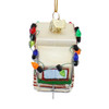 Kurt Adler Glass Ornament For Christmas Tree, Noble Gems Pop-Up Camper