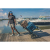 The Wanderr by OME Gear- 5 in 1 Transformable Unit, Hauling Cart, Beach Chair, Camp Chair, Reclinable Lounger, and Camping Cot, Evergreen