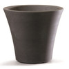Garden Elements Indoor/Outdoor Resin Pamploma Planters with Drainage Holes, Lightweight & Durable