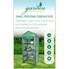 Garden Elements Personal Plastic Indoor Standing Greenhouse For Seed Starting and Propagation, Frost Protection, Green, Small, 27" x 19" x 62"