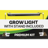 Sunkit LED Mini Greenhouse Kit for indoor Gardening / Seed Starting