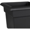 Bloem Veranda Plastic Deck Box Indoor/Outdoor Square Planter