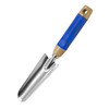 Gardener Select Steel Transplanter Tool with Blue Rubber Handle, 10" Gardener Select Steel Transplanter Tool with Blue Rubber Handle, 10"