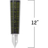 Taylor Precision Products Glow in The Dark Rain Gauge, 6" Inch Capacity