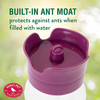 Perky-Pet Top-Fill Hummer's Favorite Glass Hummingbird Bird Feeder, 36 oz Capacity