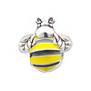 GANZ Metal Bumble Bee Pocket Charm with Story Card – Inspirational Mini Keepsake Gift