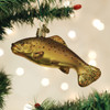 Old World Christmas Glass Blown Ornament for Christmas Tree, Brown Trout
