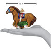Old World Christmas Glass Blown Ornament for Christmas Tree, Racehorse