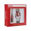 Old World Christmas Blown Glass Ornaments for Christmas Tree, Coca-Cola Polar Bear (Set of 2)