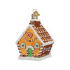 Old World Christmas Glass Blown Ornament for Christmas Tree, Sweet Gingerbread Cottage