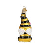 Old World Christmas Glass Blown Holiday Ornament For Tree, Bee Happy Gnome (With OWC Gift Box)