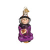 Old World Christmas Glass Blown Holiday Ornament For Tree, Witch On Broomstick (With OWC Gift Box)