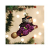 Old World Christmas Glass Blown Holiday Ornament For Tree, Witch On Broomstick (With OWC Gift Box)