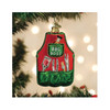 Old World Christmas Glass Blown Holiday Ornament For Tree, BBQ Boss Apron (With OWC Gift Box)
