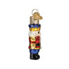 Old World Christmas Blown Glass Mini Ornament for Christmas Tree, Nutcracker Soldier