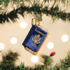 Old World Christmas Mini Blown Glass Ornament for Christmas Tree, Passport