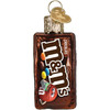 Old World Christmas Mini Blown Glass Ornament for Christmas Tree, M&M's Bag
