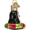 Old World Christmas Mini Glass Blown Ornament for Christmas Tree, Penguin