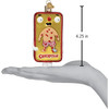 Old World Christmas Blown Glass Ornament for Christmas Tree, Operation Game