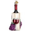 Old World Christmas Blown Glass Christmas Ornament, Napa Valley Wine
