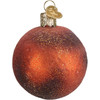 Old World Christmas Glass Blown Ornament for Christmas Tree, Planet Mars