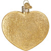 Old World Christmas Glass Blown Christmas Ornament, Heart Shaped Cookie (With OWC Gift Box)