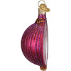 Old World Christmas Glass Blown Ornament for Christmas Tree, Red Onion