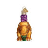 Old World Christmas Blown Glass Ornament for Christmas Tree, A-Roarable Stegosaurus