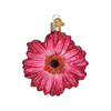 Old World Christmas Gerbera Daisy Blown Glass Holiday Ornament For Tree