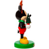 Disney Kurt Adler Mickey Mouse with Tree Nutcracker, Multicolored, 6"