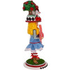 Kurt Adler Hollywood Alice with Flamingo Nutcracker, Multicolored, 19"