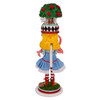 Kurt Adler Hollywood Nutcrackers Collection, Alice with Flamingo, 19"