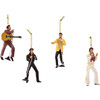 Kurt Adler Resin Elvis Presley 4-Piece Ornament Gift Set, Multicolored, 2.5"