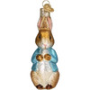 Old World Christmas Glass Blown Holiday Ornament, Peter Rabbit (With OWC Gift Box)