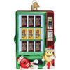 Old World Christmas Glass Blown Holiday Ornament, M&M'S Vending Machine (With OWC Gift Box)