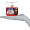 Old World Christmas TV Classic Blown Glass Holiday Ornament