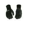 Kinco Thermal Knit Shell & Latex Palm Work Gloves, Black/Gray, XL Kinco Thermal Knit Shell & Latex Palm Work Gloves, Black/Gray, XL