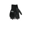 Kinco Thermal Knit Shell & Latex Palm Work Gloves, Black/Gray, XL Kinco Thermal Knit Shell & Latex Palm Work Gloves, Black/Gray, XL