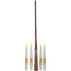 Kurt Adler Harry Potter 10 Floating LED Candles with Wand Remote Light Set, 6"