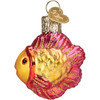 Old World Christmas Mini Glass Blown Ornament for Christmas Tree, Tropical Fish (With OWC Gift Box)