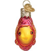 Old World Christmas Mini Glass Blown Ornament for Christmas Tree, Tropical Fish (With OWC Gift Box)