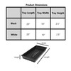 SUNPACK 10” x 20” Indoor Gardening Extra Strength Plastic Seeding Tray for Greenhouses
