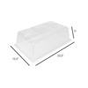 SUNPACK Sundome Plastic Multi-Vented Humidity Dome, Clear, 7"