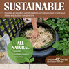 HealthiStraw GardenStraw Mini – All-Natural, Clean, Sustainable Garden Straw Mulch for Gardens and Grass Seeding, 0.5 cu ft